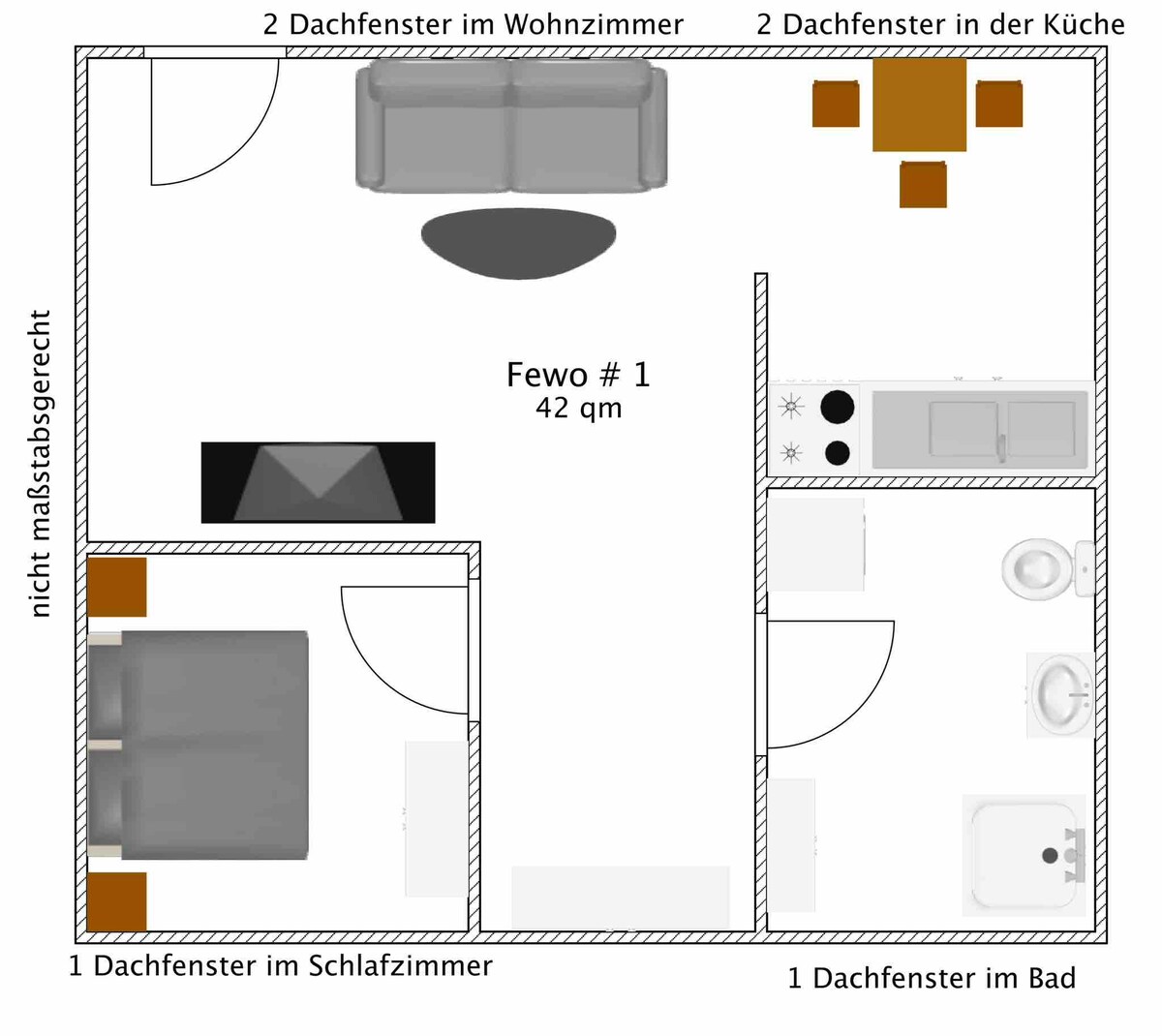 Ferienwohnungen Mey Haus zum Rosenstock Apt. Nr.1