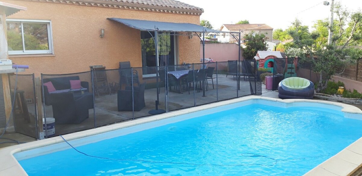 Agreable villa avec piscine privée