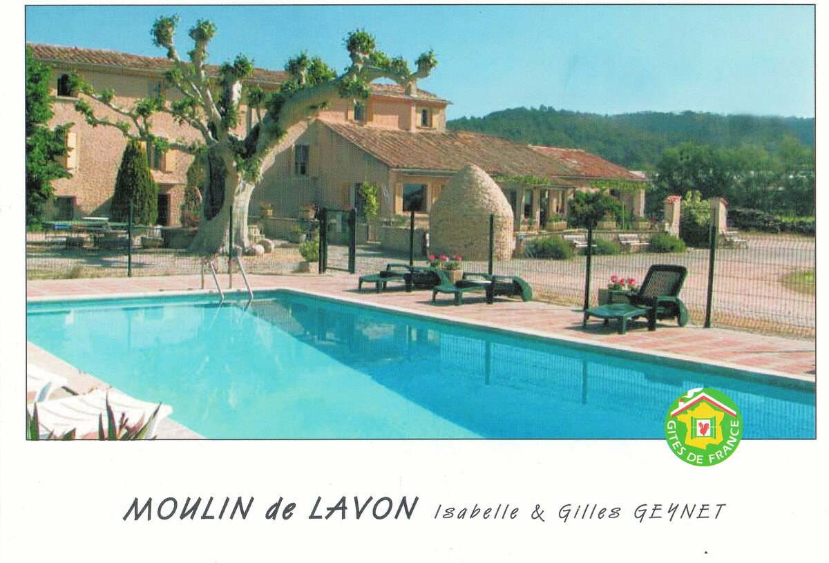 gite en Provence , Luberon , Le Moulin de Lavon