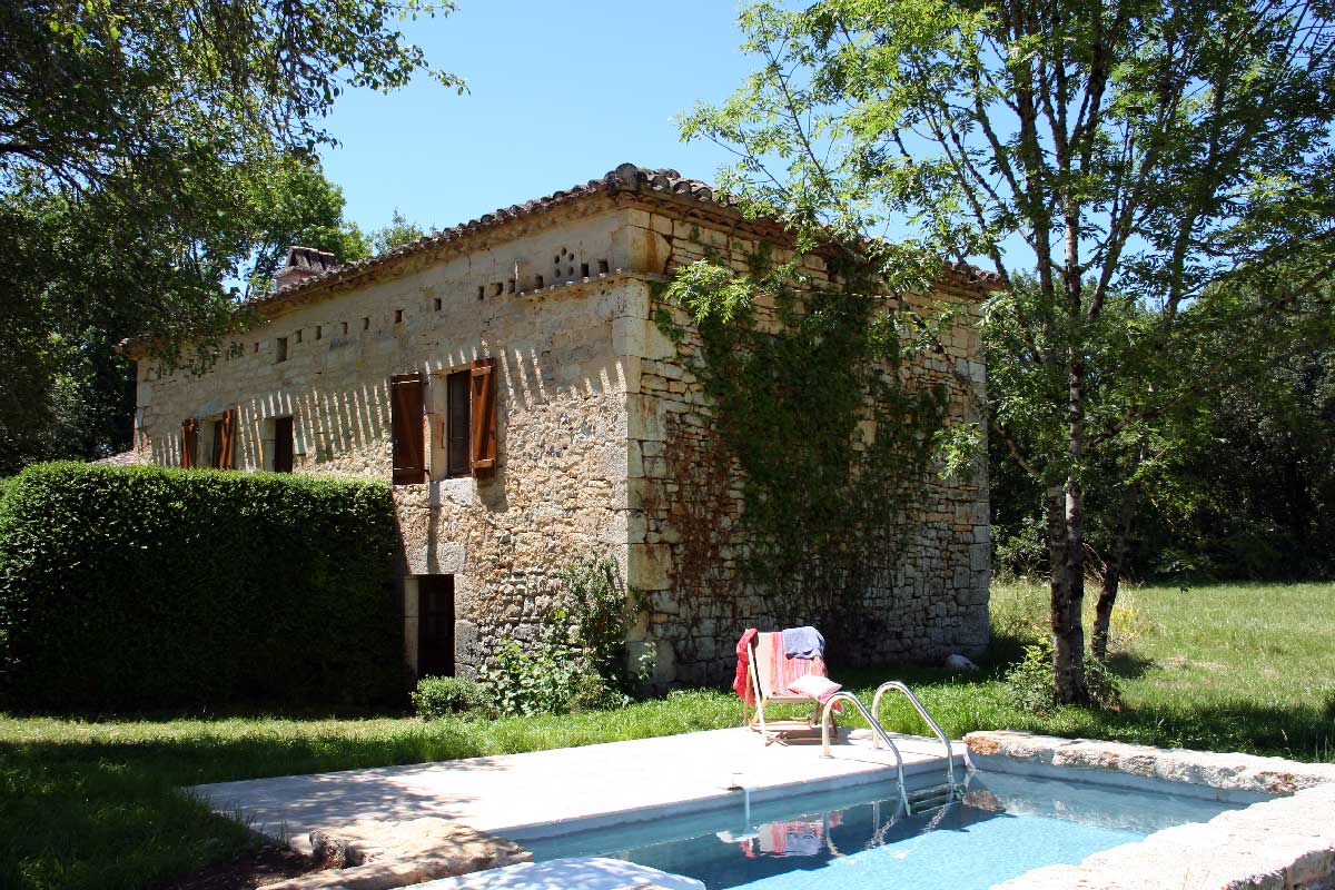 La chevalière maison dans le Sud Quercy  Lot