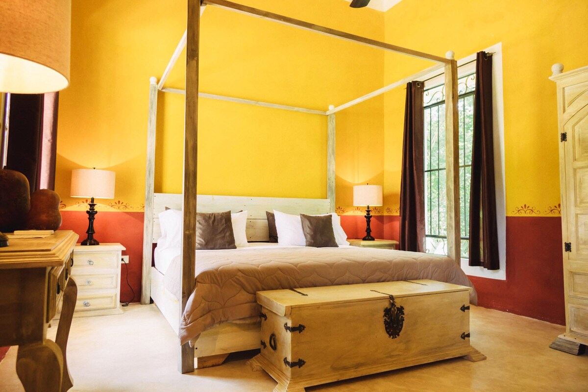 Deluxe Room at Exclusive Yucatecan Hacienda