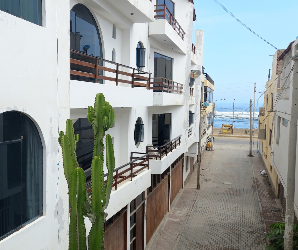 美丽的Dptos （ 302 ） ， Huanchaco-Perú ，距离海边50米