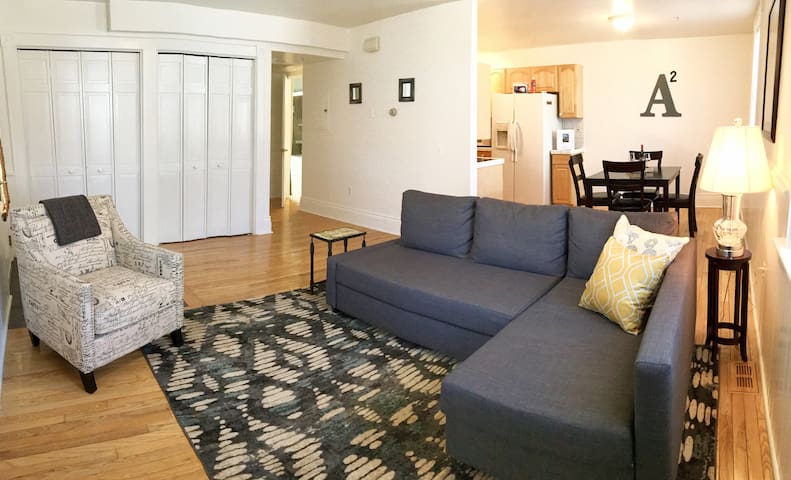 *spacious converted church apartment | kerrytown*