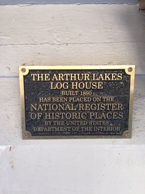 Arthur Lakes Log Cabin