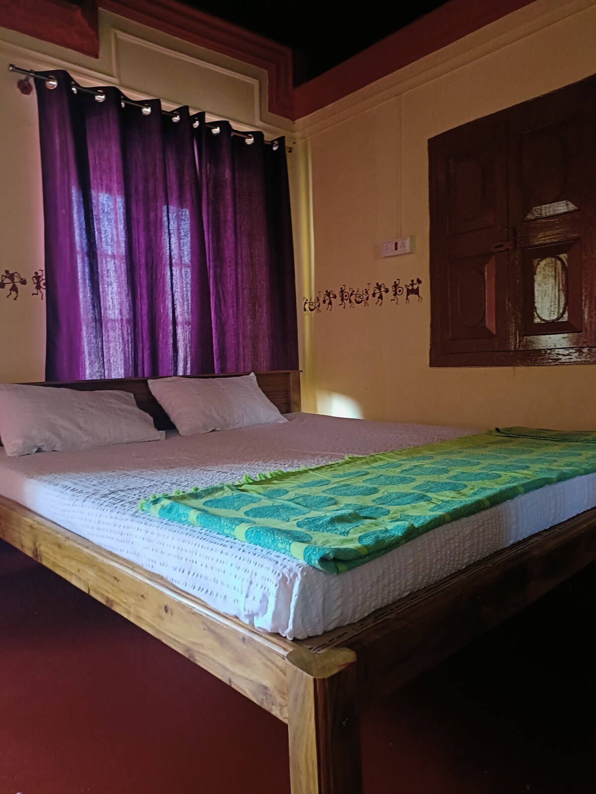 the heritage stay at belur, room 2