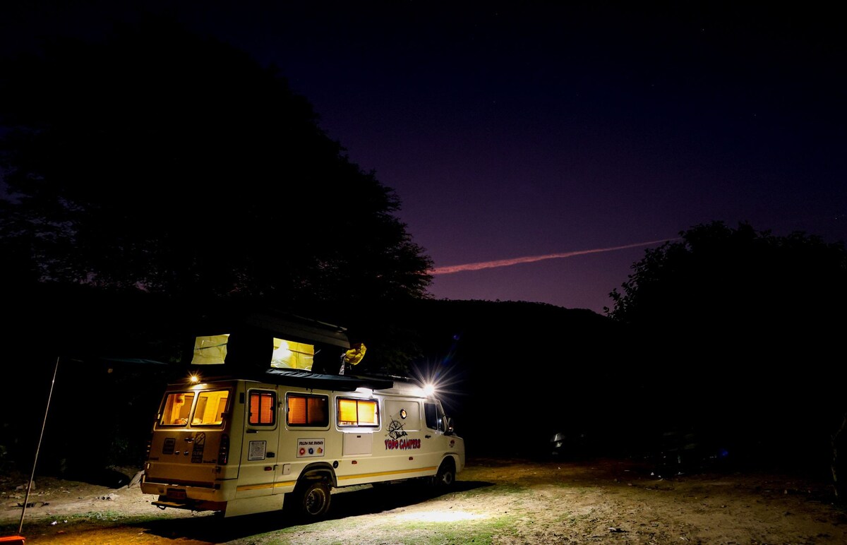 印度流行露营车（ Pop top Campervan ） ，可供6人入住@ YodoCampers