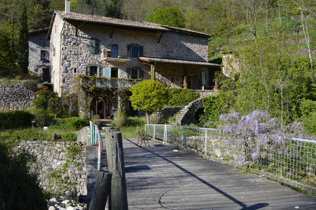 Charming old traditional Ardèche stone house