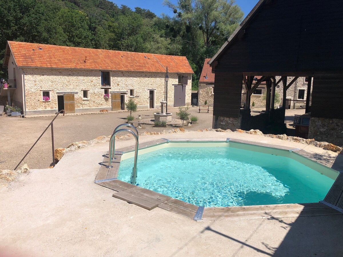 JO2024- Vallée de Chevreuse-Gîte 2pers-tout设备