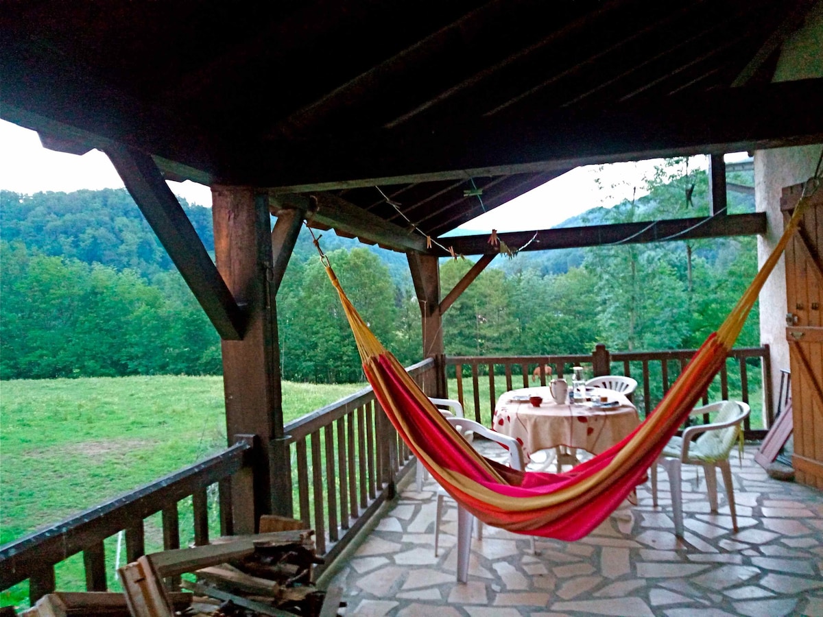 Maison bucolique au coeur des Pyrénées ariégeoises