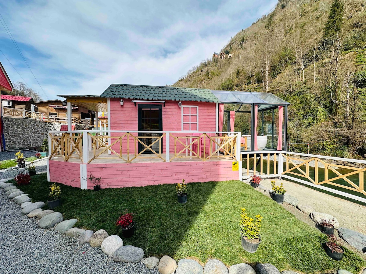 Honeymoon Pink tiny house