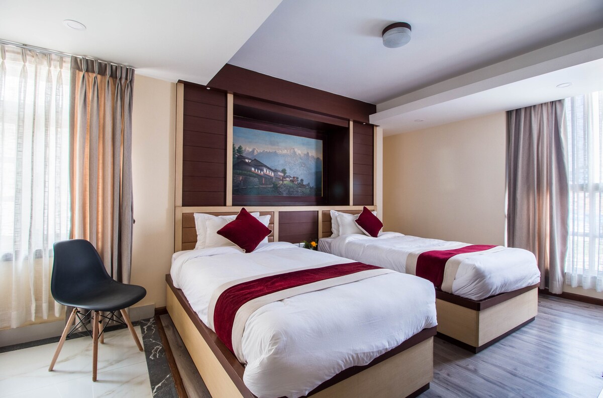 喜马拉雅中心酒店双人床房