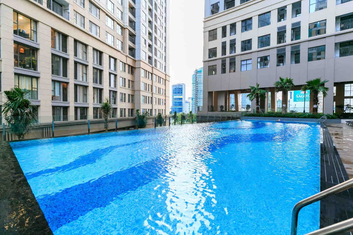 Lynhapartment -Saigon Royal High End Free Pool健身房