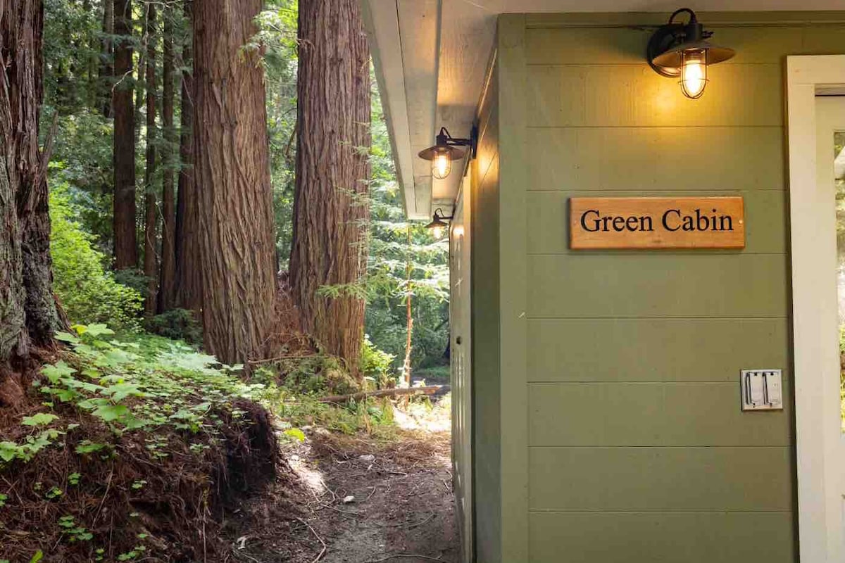 Creekside Green Cabin