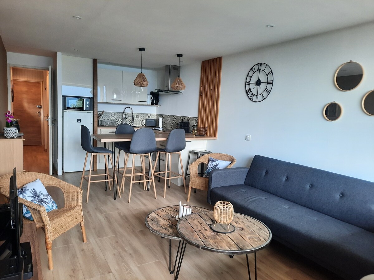 SUPERBE APPARTEMENT REFAIT A NEUF avec garage