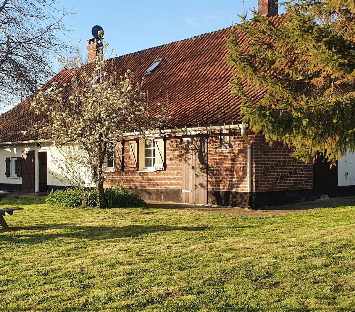 Landelijke vakantiewoning dicht bij de Somme