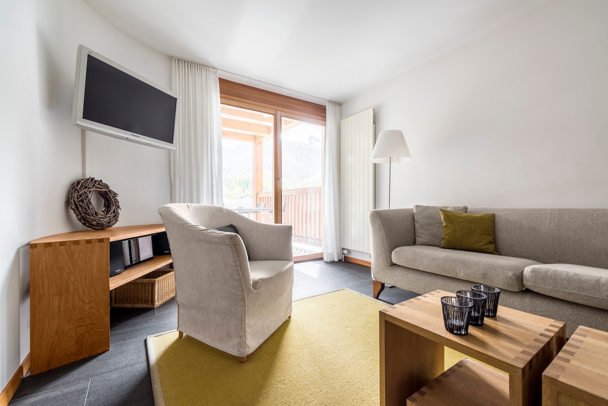 Haus Ari-Resort A und B ， （ Zermatt ） ， Weisse Perle公寓， 3.5间客房， 4人， 85平方米