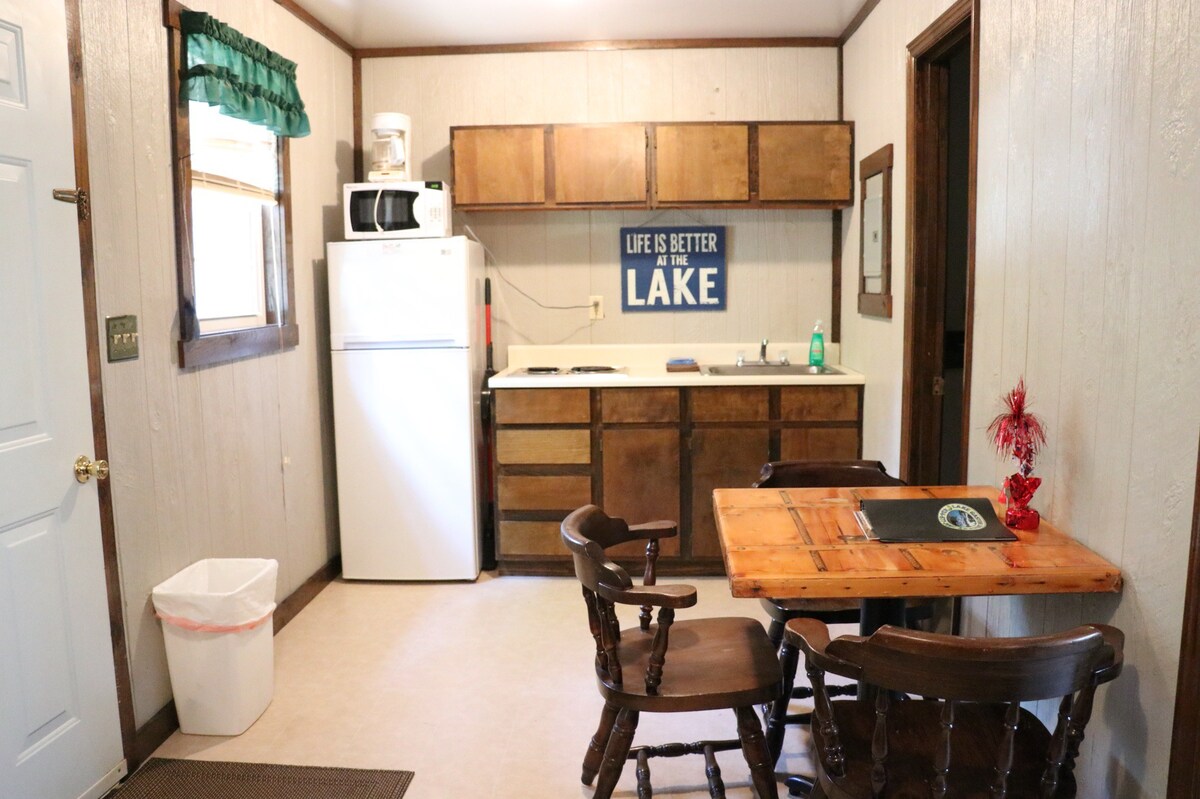 Lake Gaston Lodges DE1家具/林地环境