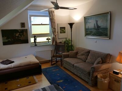 三卧室公寓，带阳台和莱茵河景观