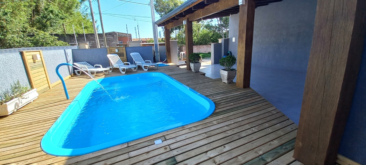 casa confortável piscina