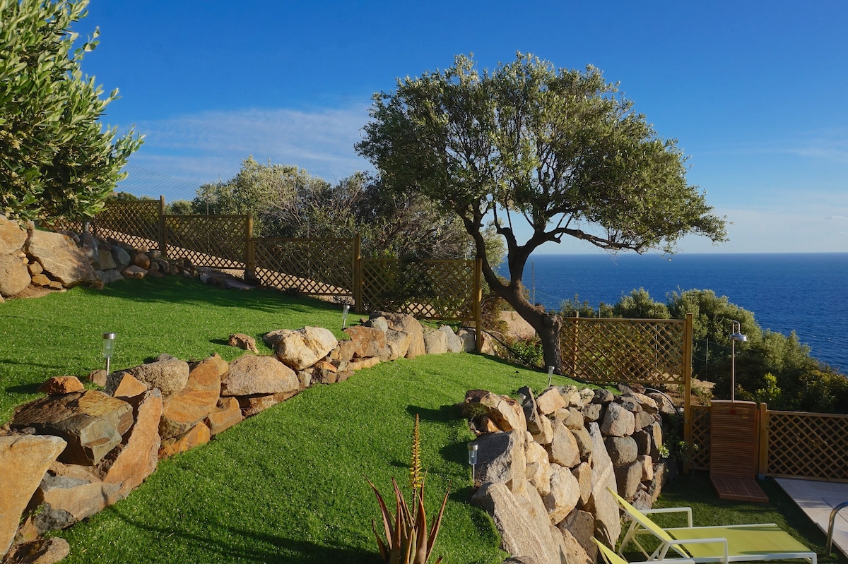 Sardinia ocean view luxury villa with private pool