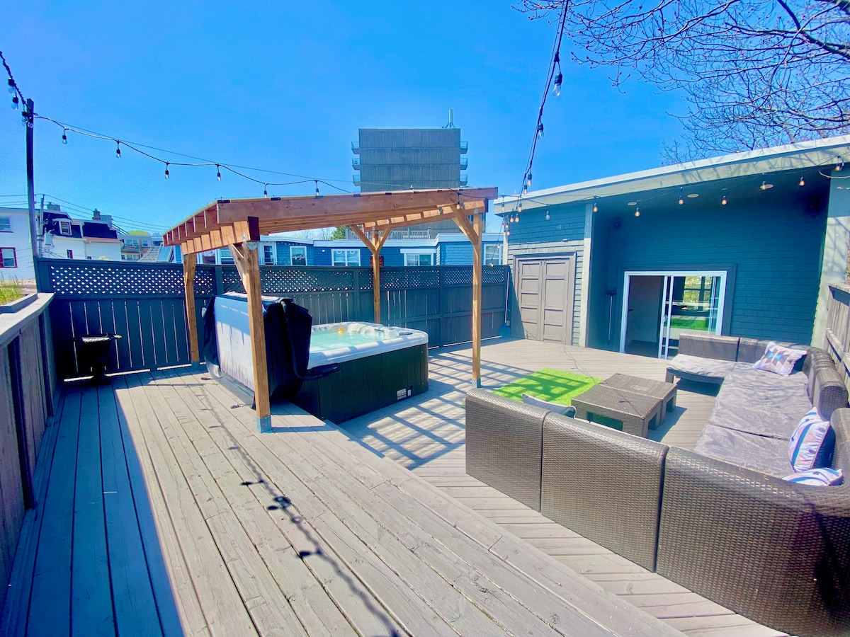 HFX的Downtown House-BEST屋顶PATIO&HotTub