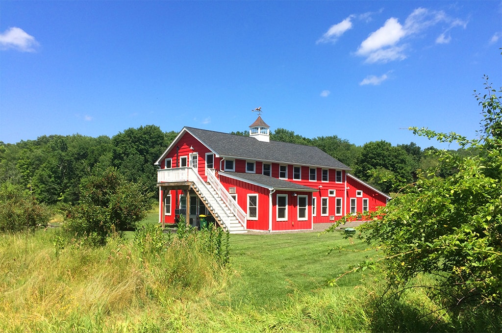 New Paltz 19th cent. 已修复的谷仓- North Hayloft