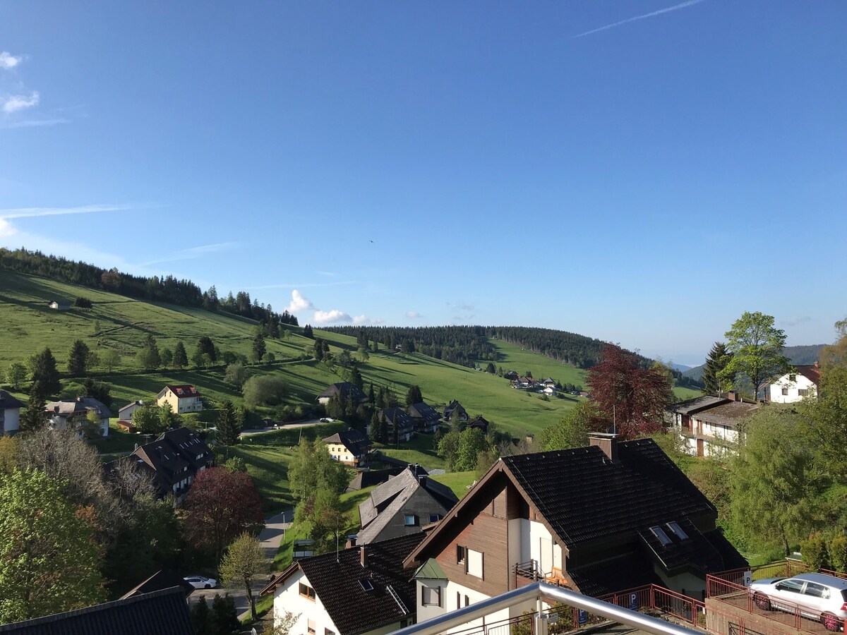 Pension Glöcklehof, (Todtnau), Ferienwohnung Stübenwasen, 59qm, 1 Schlafzimmer, max 4 Personen