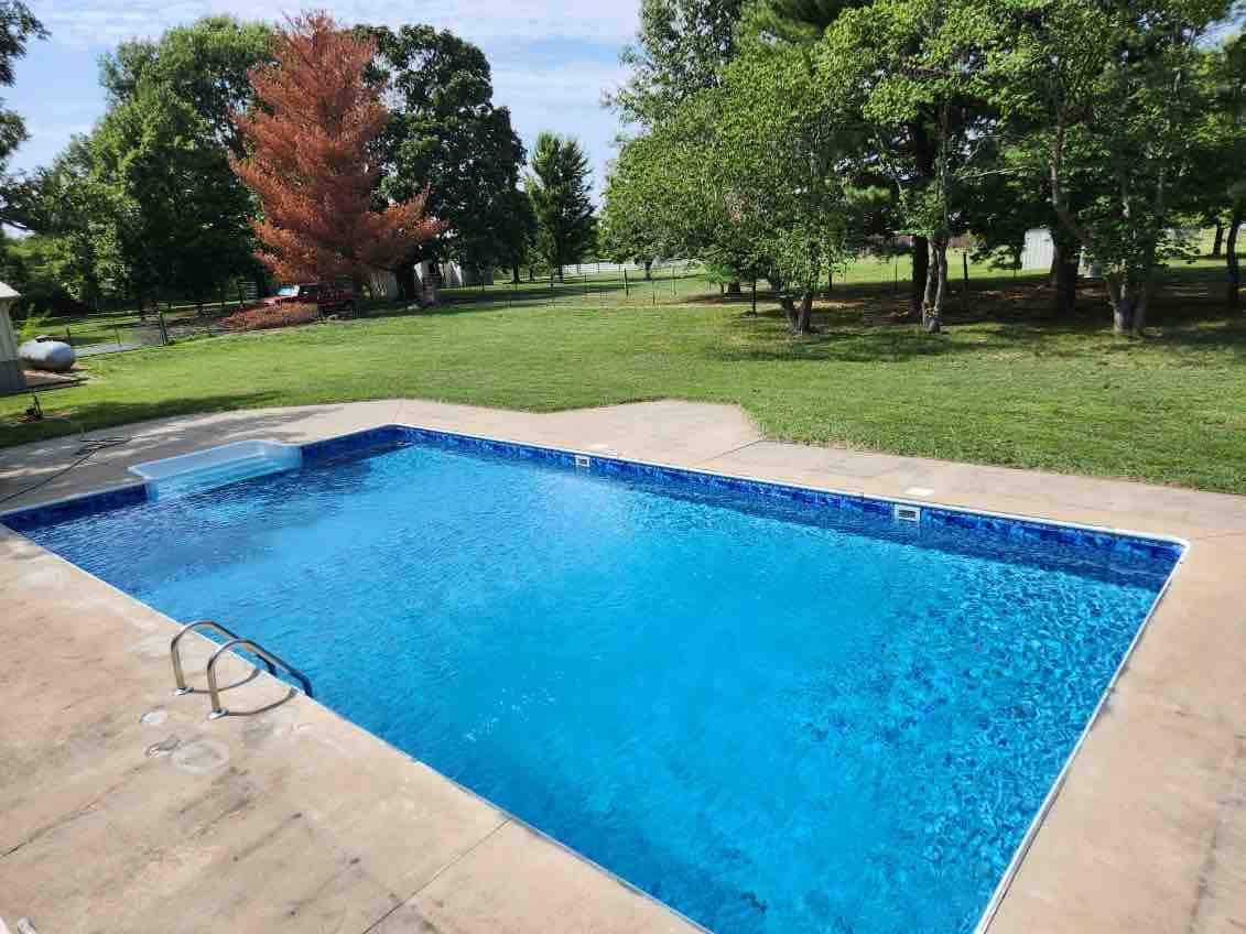 Private Pool at Majestic Oaks