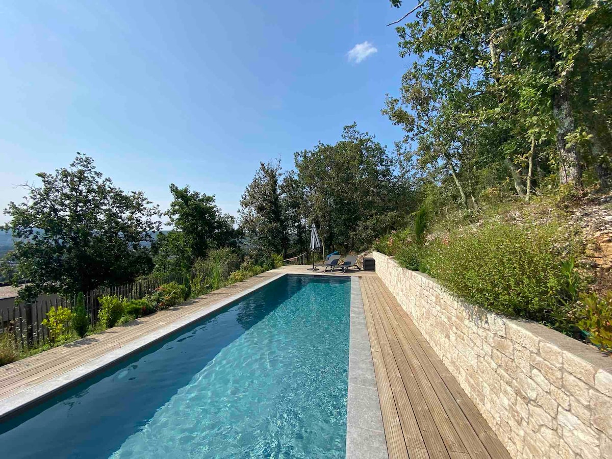 Vallée de la Dordogne - Piscine chauffée