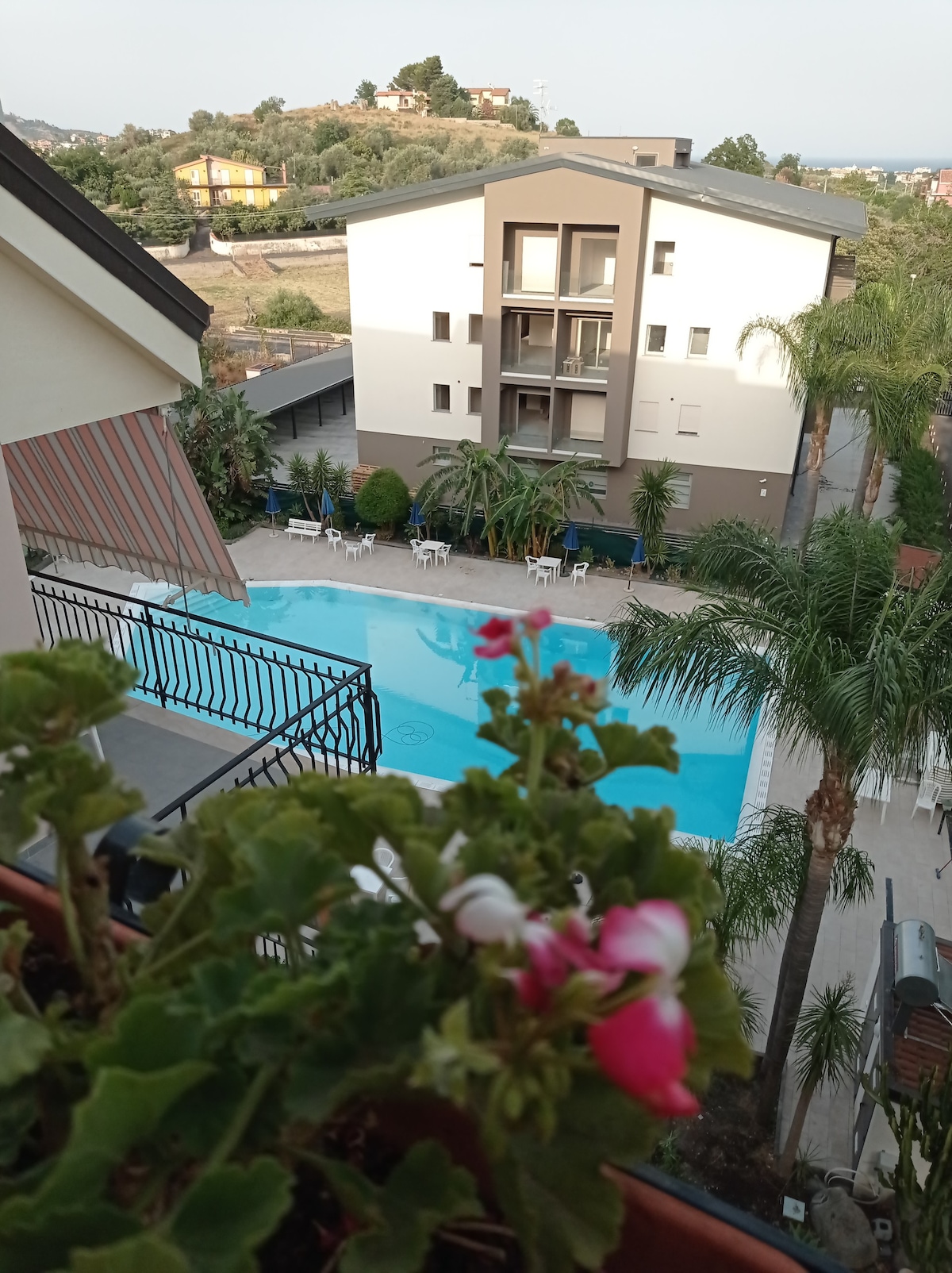 公寓，位于GiardiniNaxos的游泳池