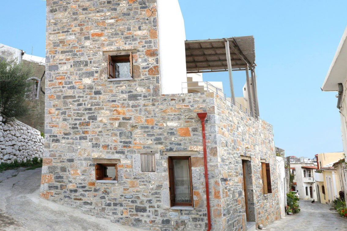 Kamara Stone house in a traditional Cretan village