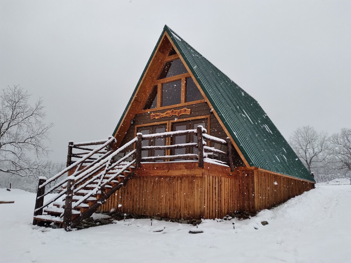 The Arrowhead A Frame Cabin On The R. P. Ranch