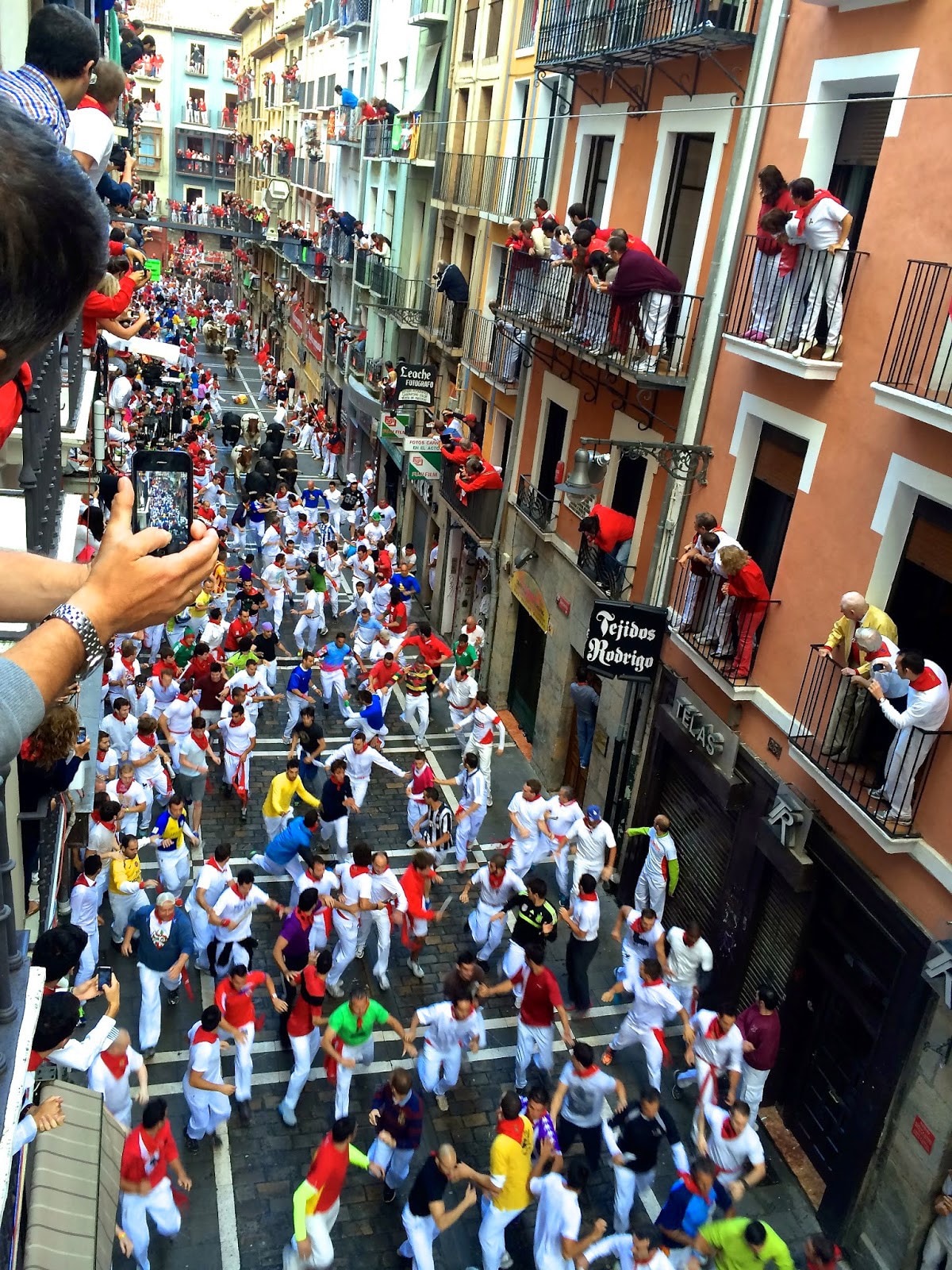 San Fermin ， Estafeta街上的VIP Encierro ！ 5