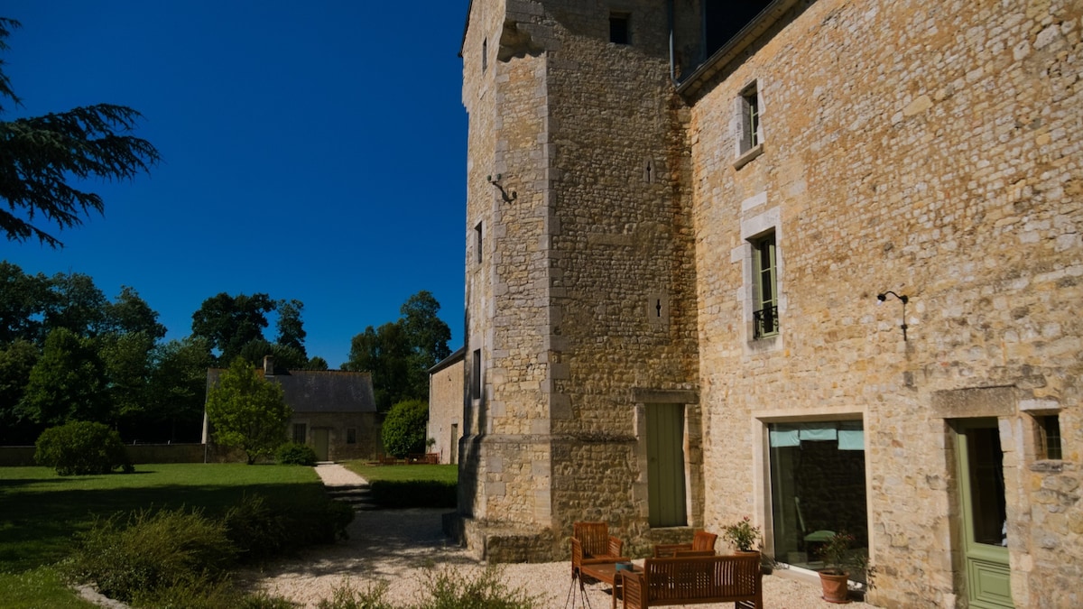 Château de Monceaux距离Bayeux仅5分钟路程，靠近大海