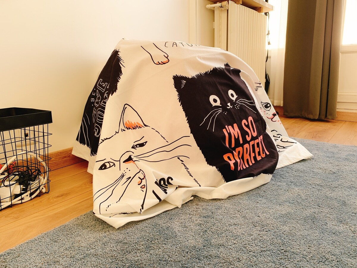 Warm indoor tent/温暖的室内帐篷/Tente chaude