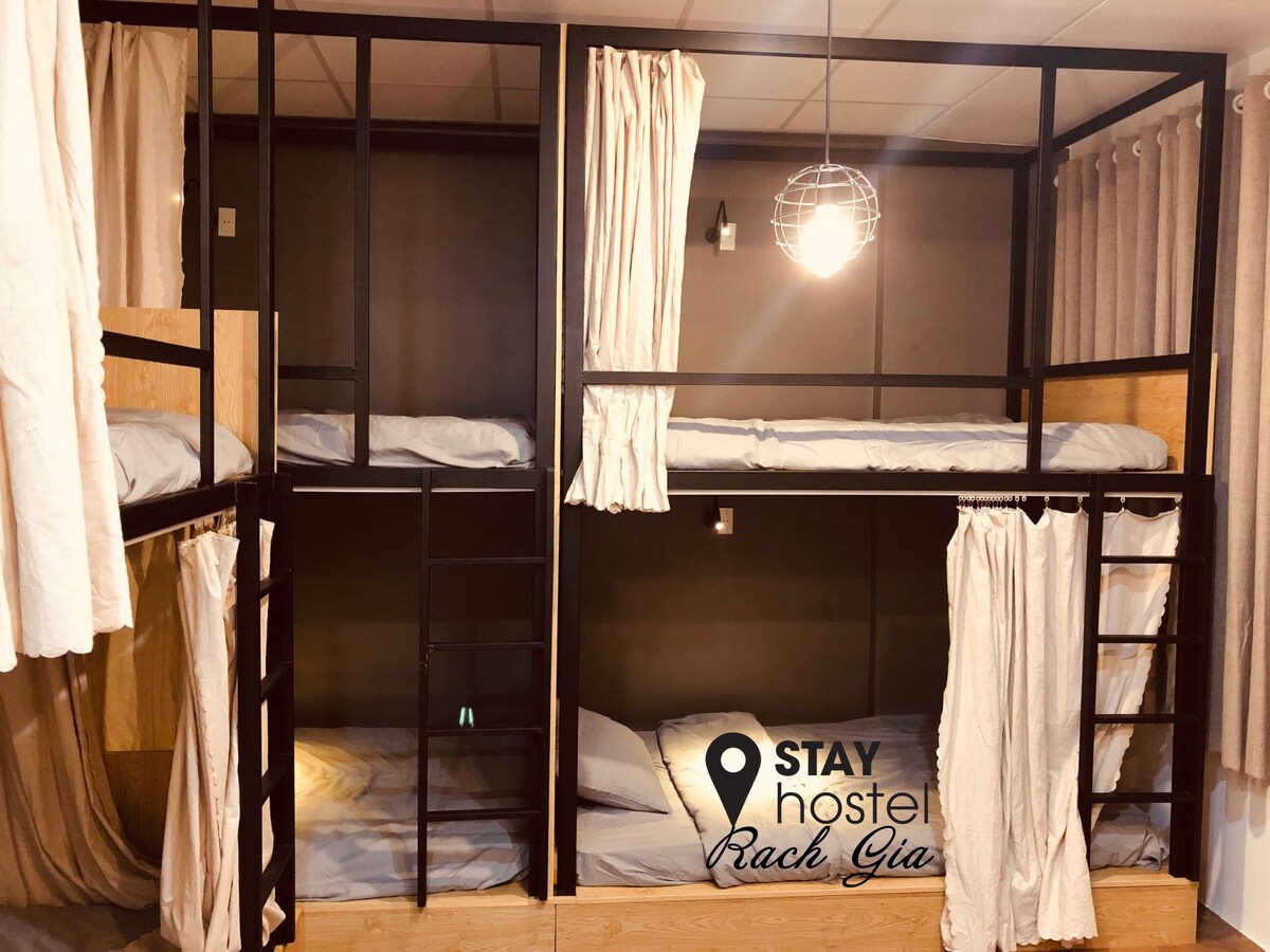 6-bed-Dorm@STAY hostel/ferry/supermarket/laundry
