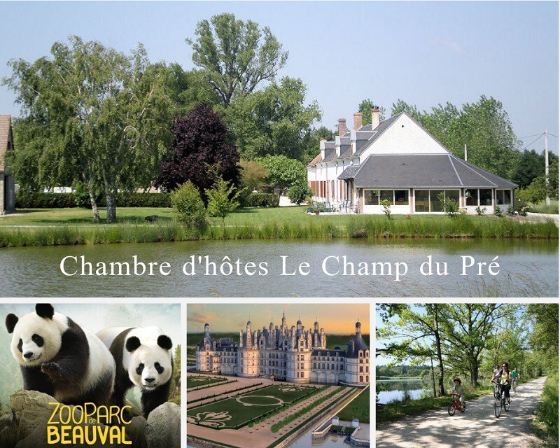 Le Champ du Pré- Proche Zoo de beauval & châteaux