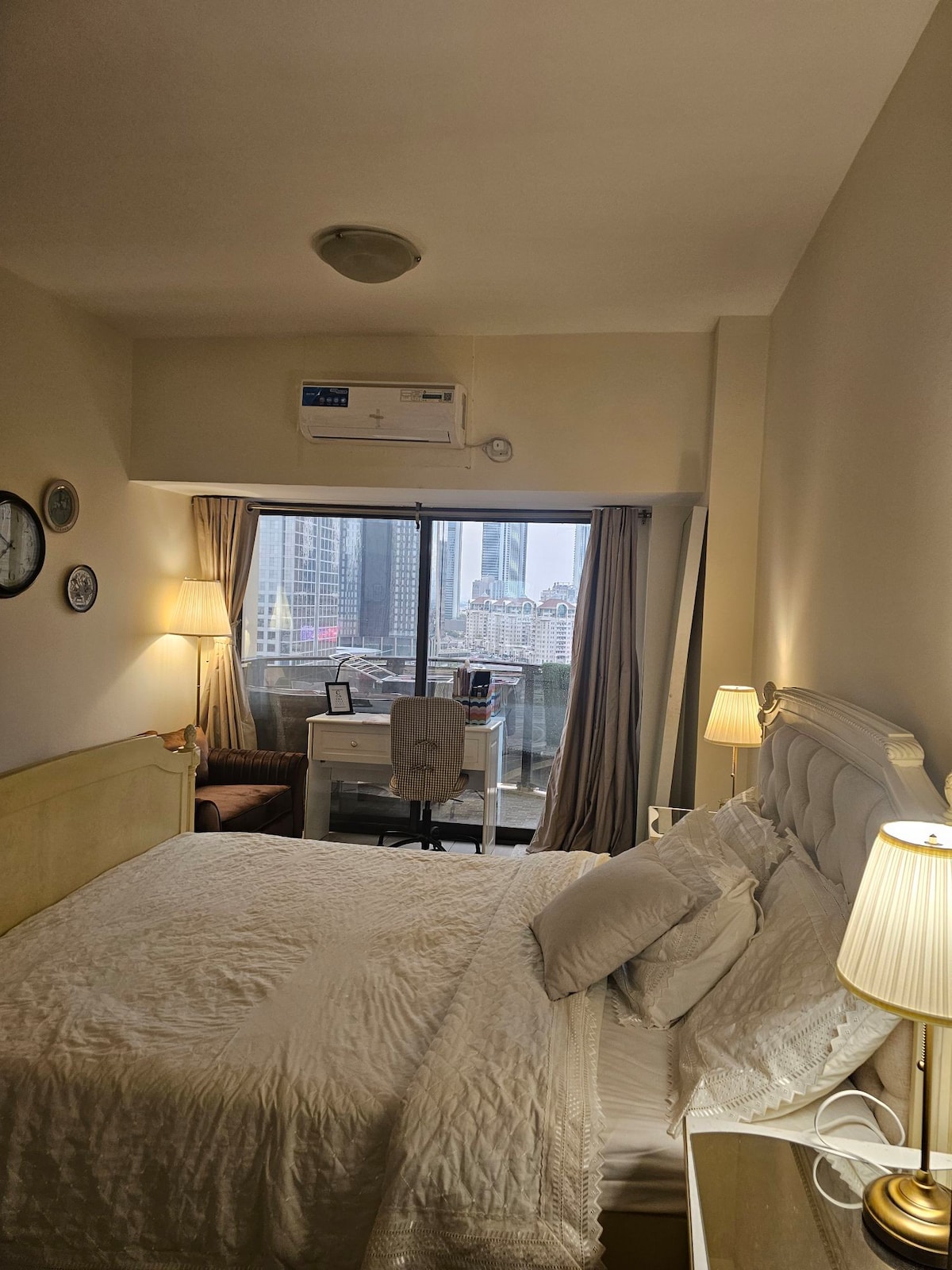 Room with burj khalifa view