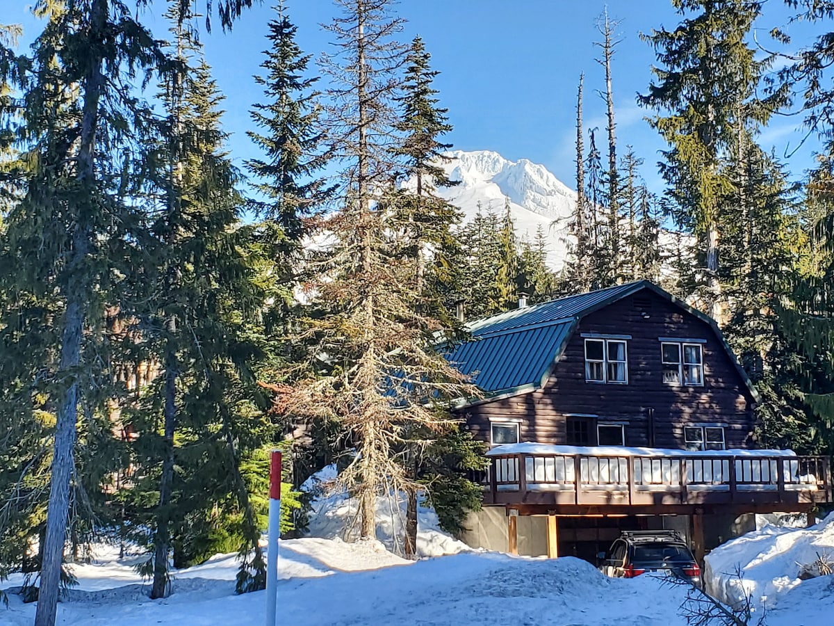 政府营地的美丽小木屋