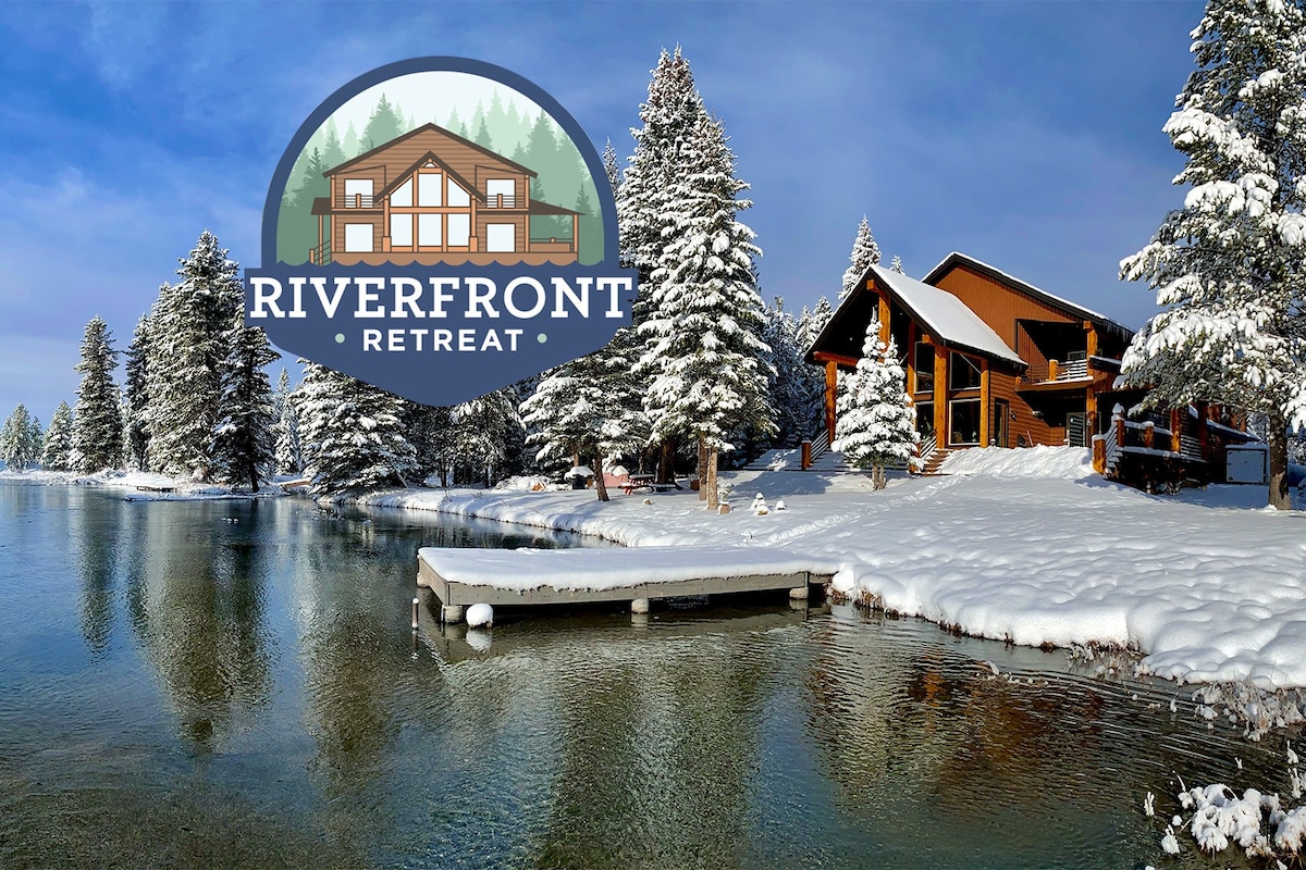 Riverfront Retreat by Yellowstone-5 Bedrm-5110sqft