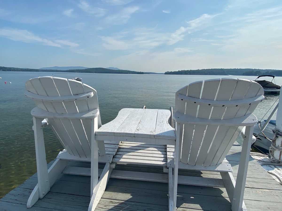 温尼珀索基湖（ Lake Winnipesaukee ）令人惊叹的景色和更多景色