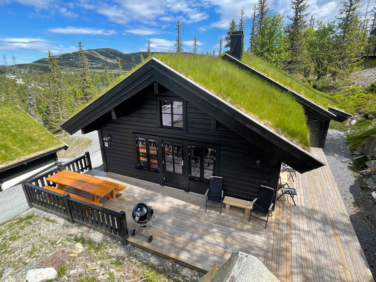 New and cosy Mountain Cabin - ski in/out