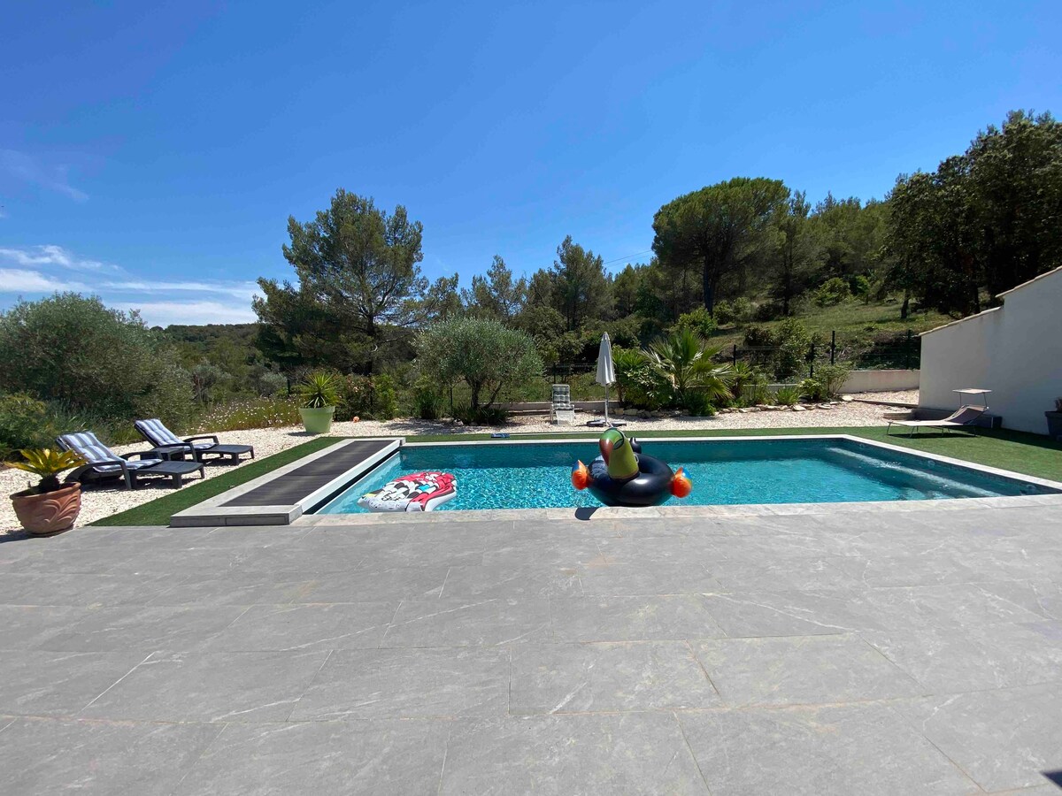 Villa très calme avec Piscine et sans vis a vis