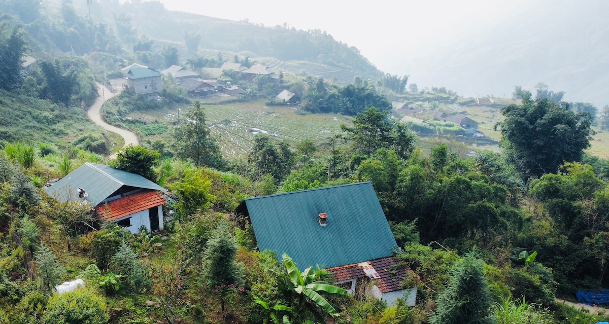 梦幻小屋/阁楼床/2间卧室，可欣赏山景