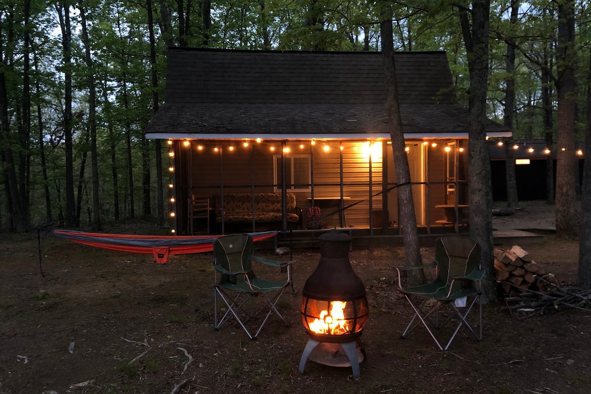 Tiny Cabin Retreat 1 @ Camp Shenandoah Meadows