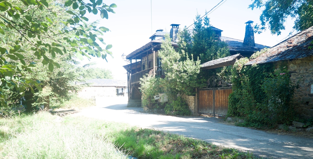 Casa tradicional en el Camino