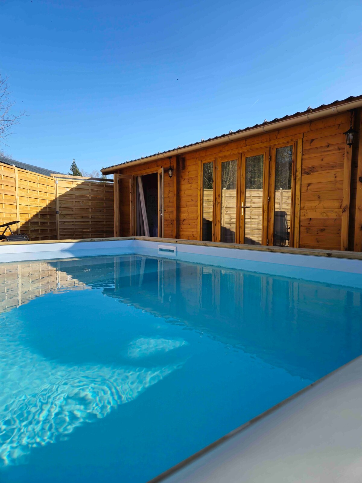 Chalet Bouleau avec Jacuzzi & Piscine Privative