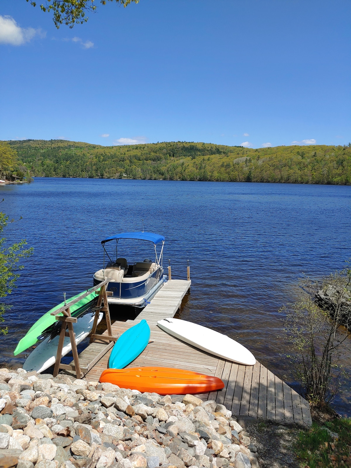 Home overlooking Mascoma Lake, Dock, Boat Slip