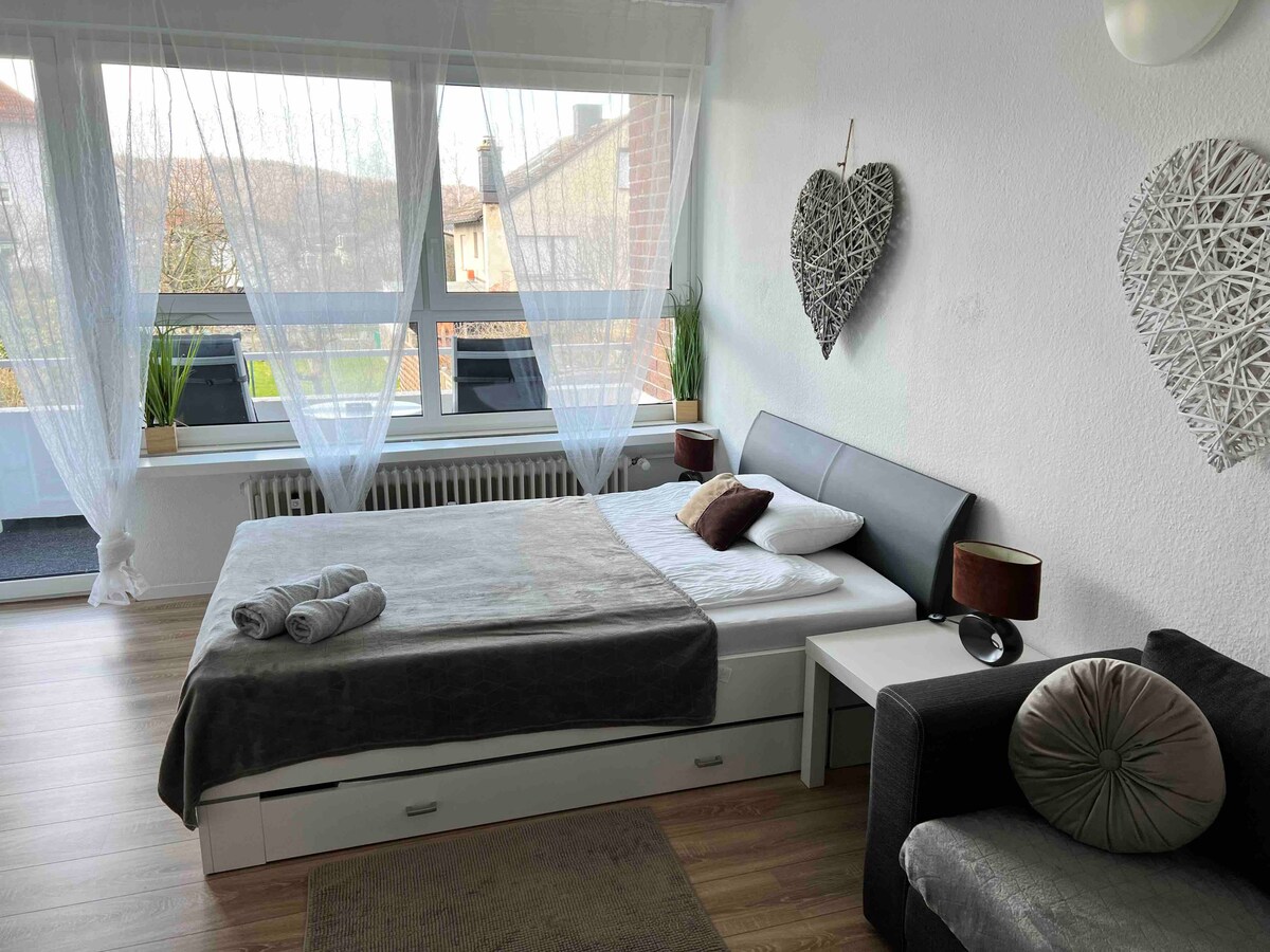 现代明亮的单卧公寓-马尔堡