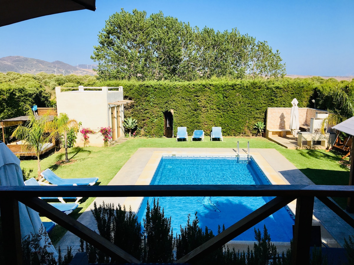 Villa Apia with pool views